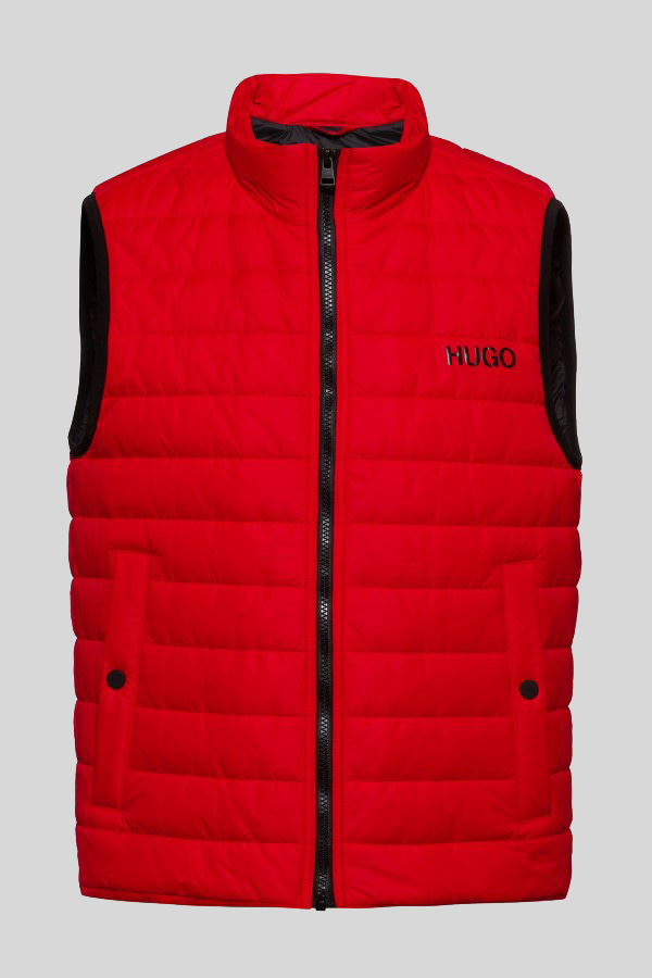 SLEEVELESS JACKET HUGO - 693